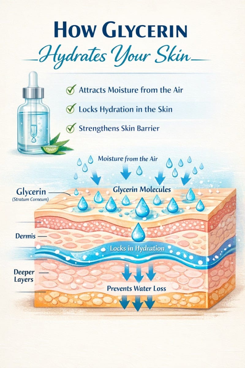 Glycerin for Skin: Benefits, Usage & Safety Guide